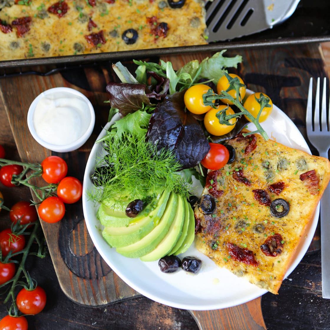 Farinata (Like Vegan Frittata)