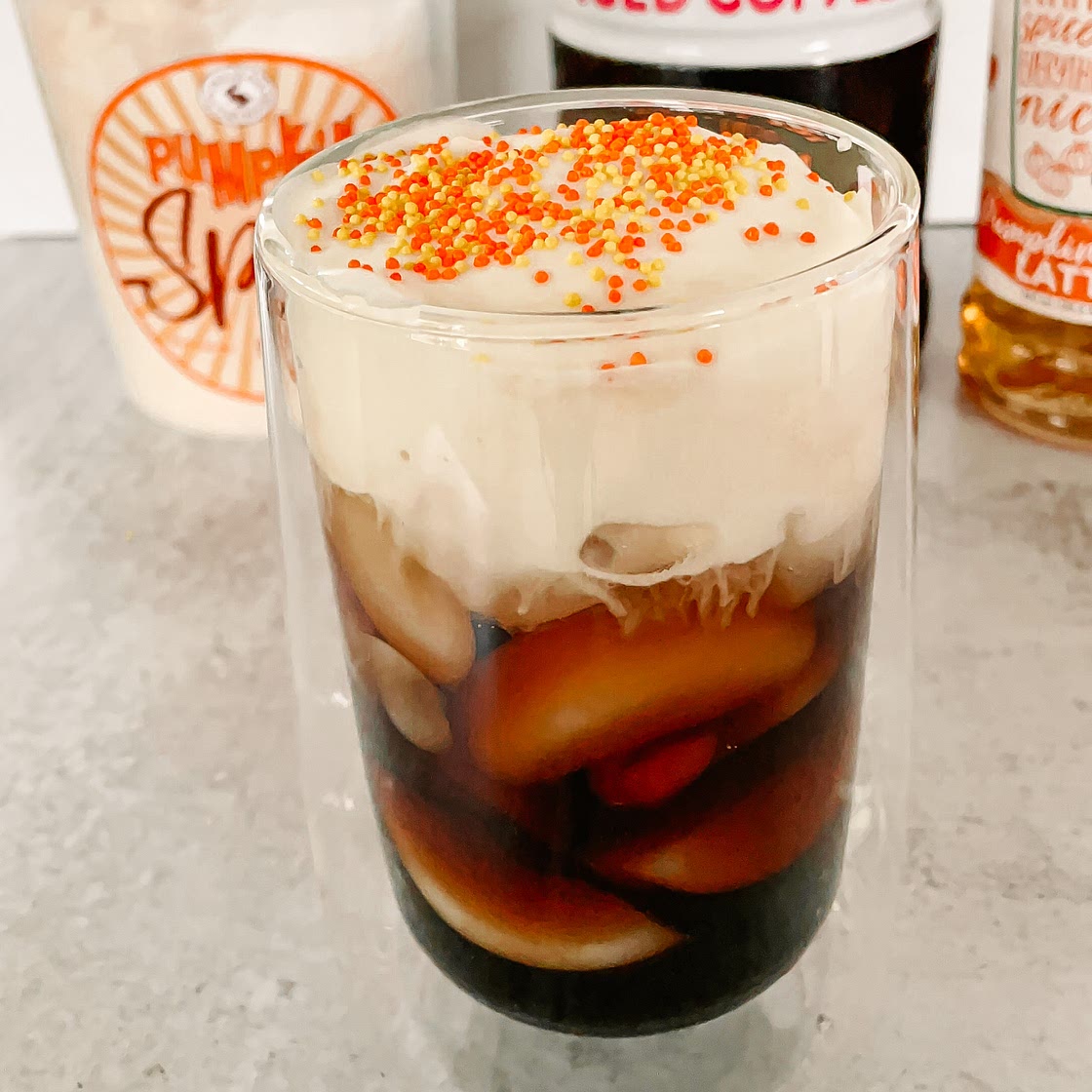 Pumpkin spice coffee