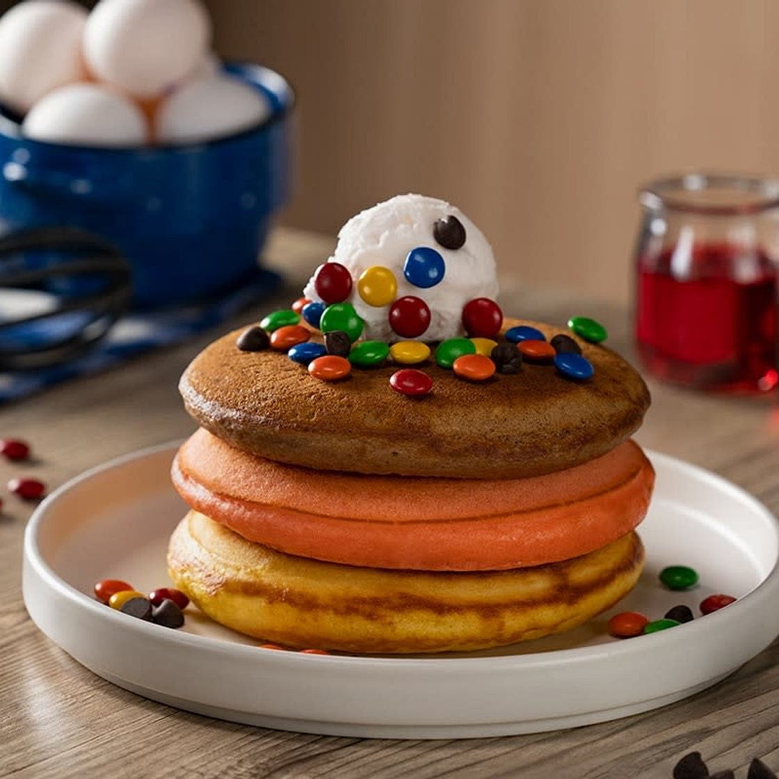 Hot cakes napolitano