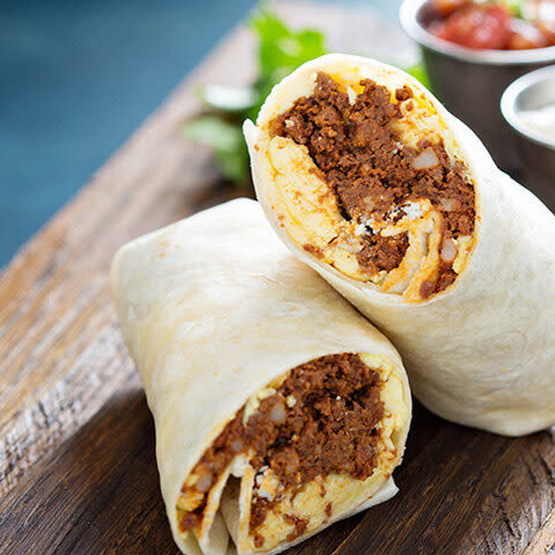 Burritos de frijoles