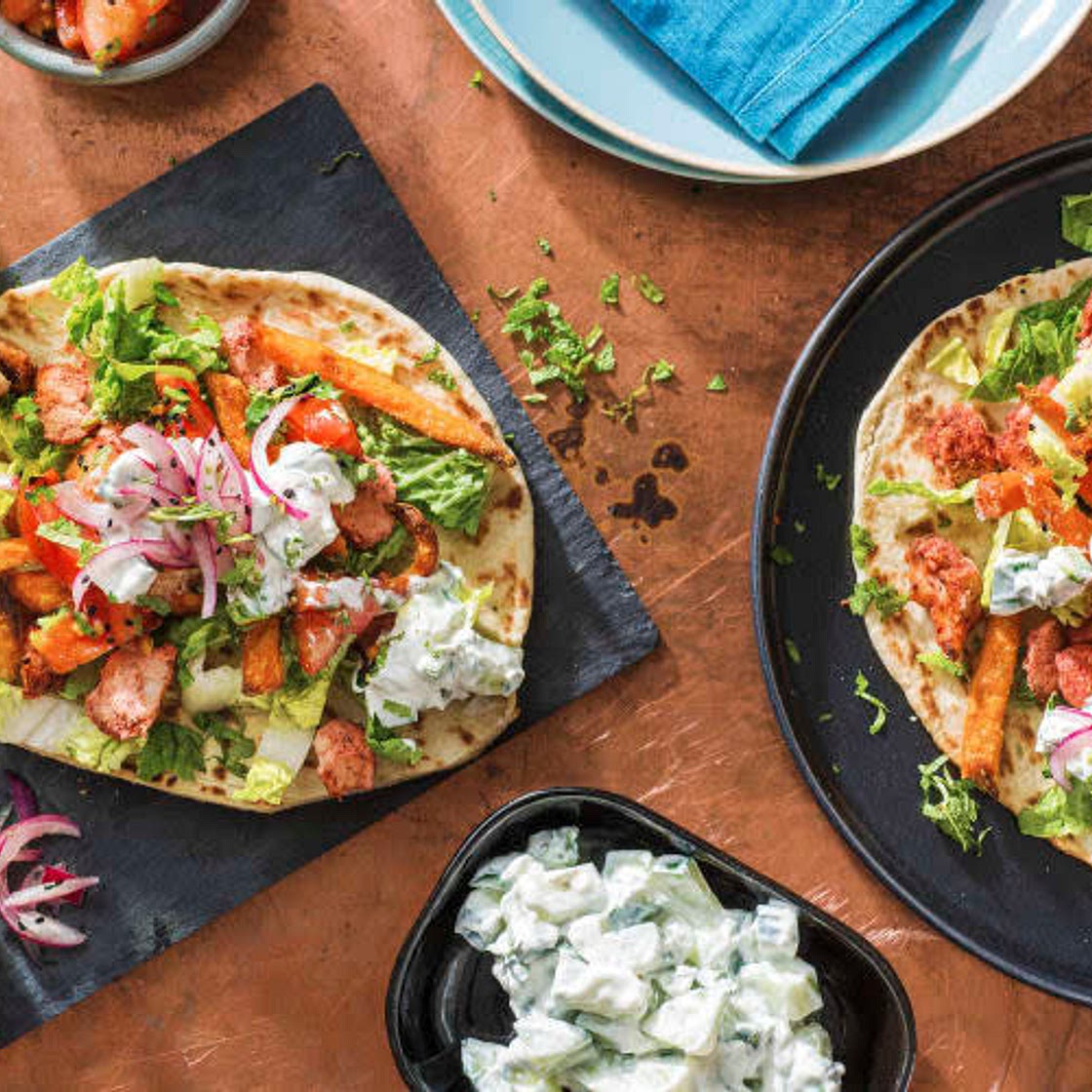 Tandoori Chicken Naan
