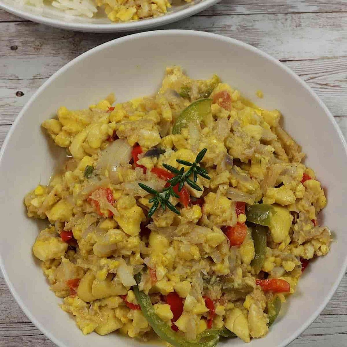 Jamaican ackee and saltfish recipe