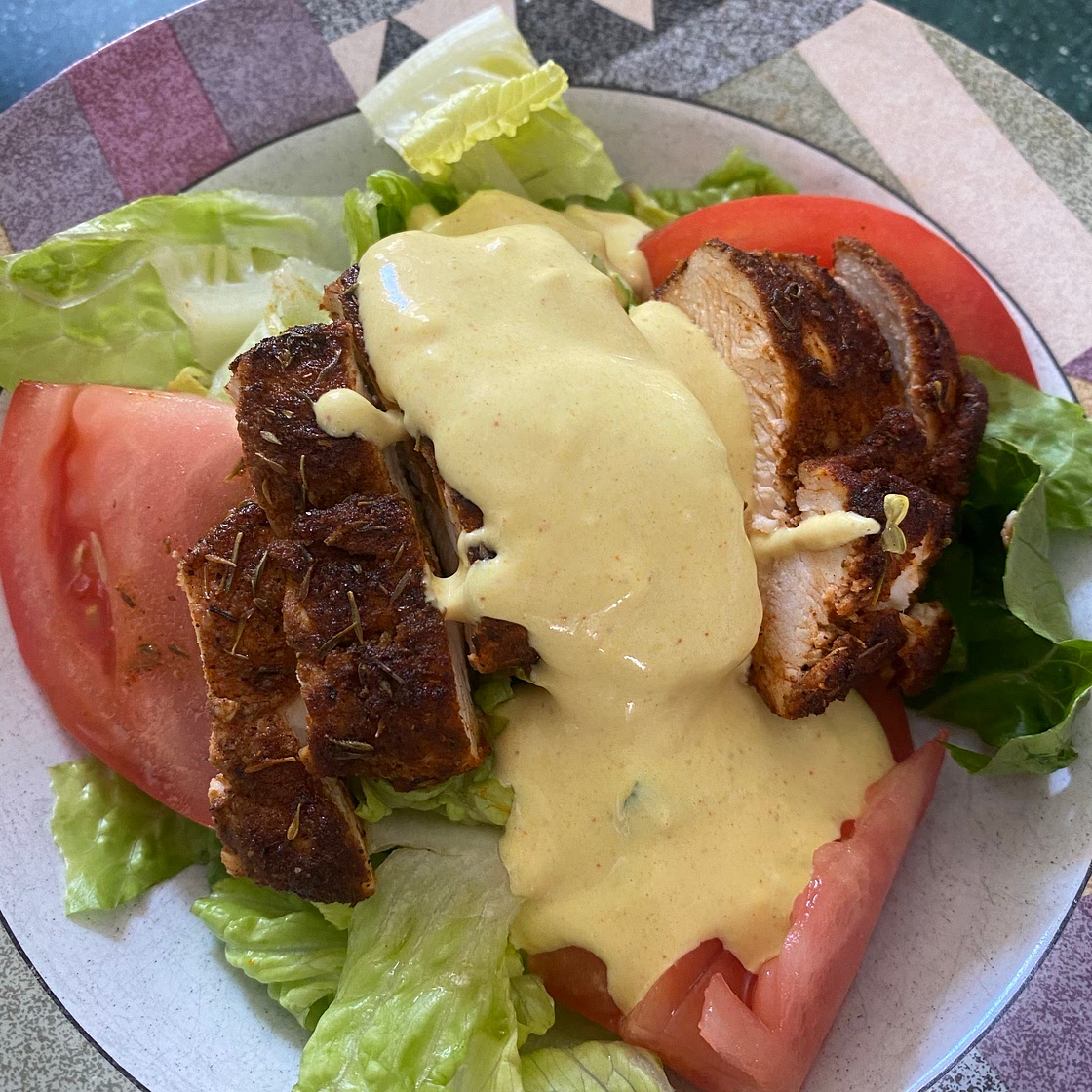 Low Carb Honey Mustard Dressing