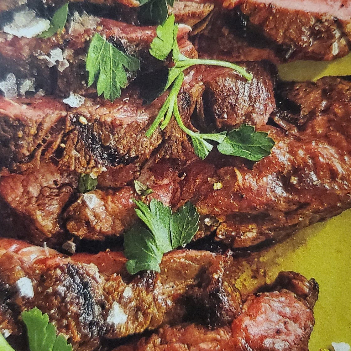 Tender Grilled Flat-Iron Steak