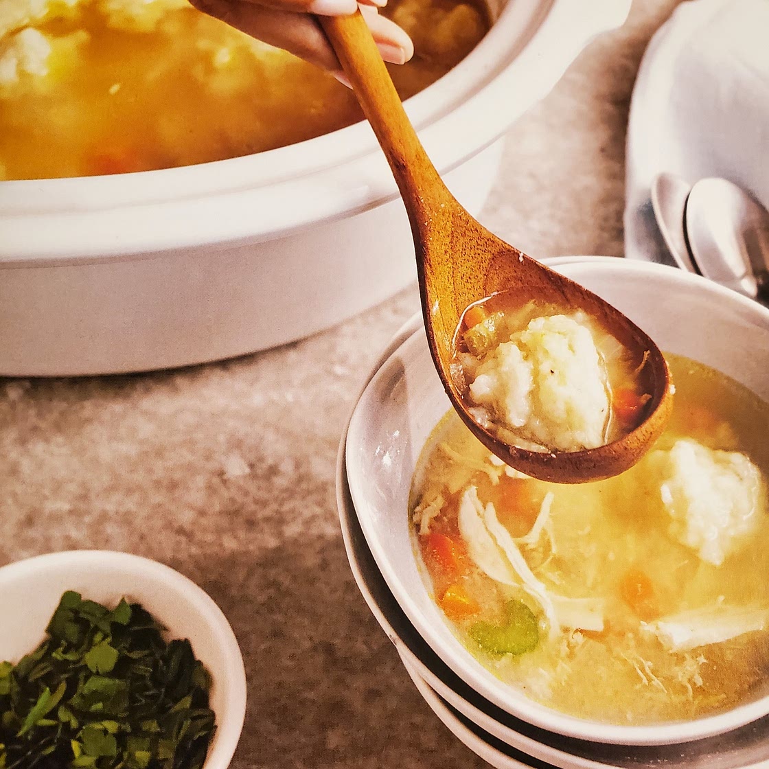 Slow Cooker Chicken and Dumpling soup