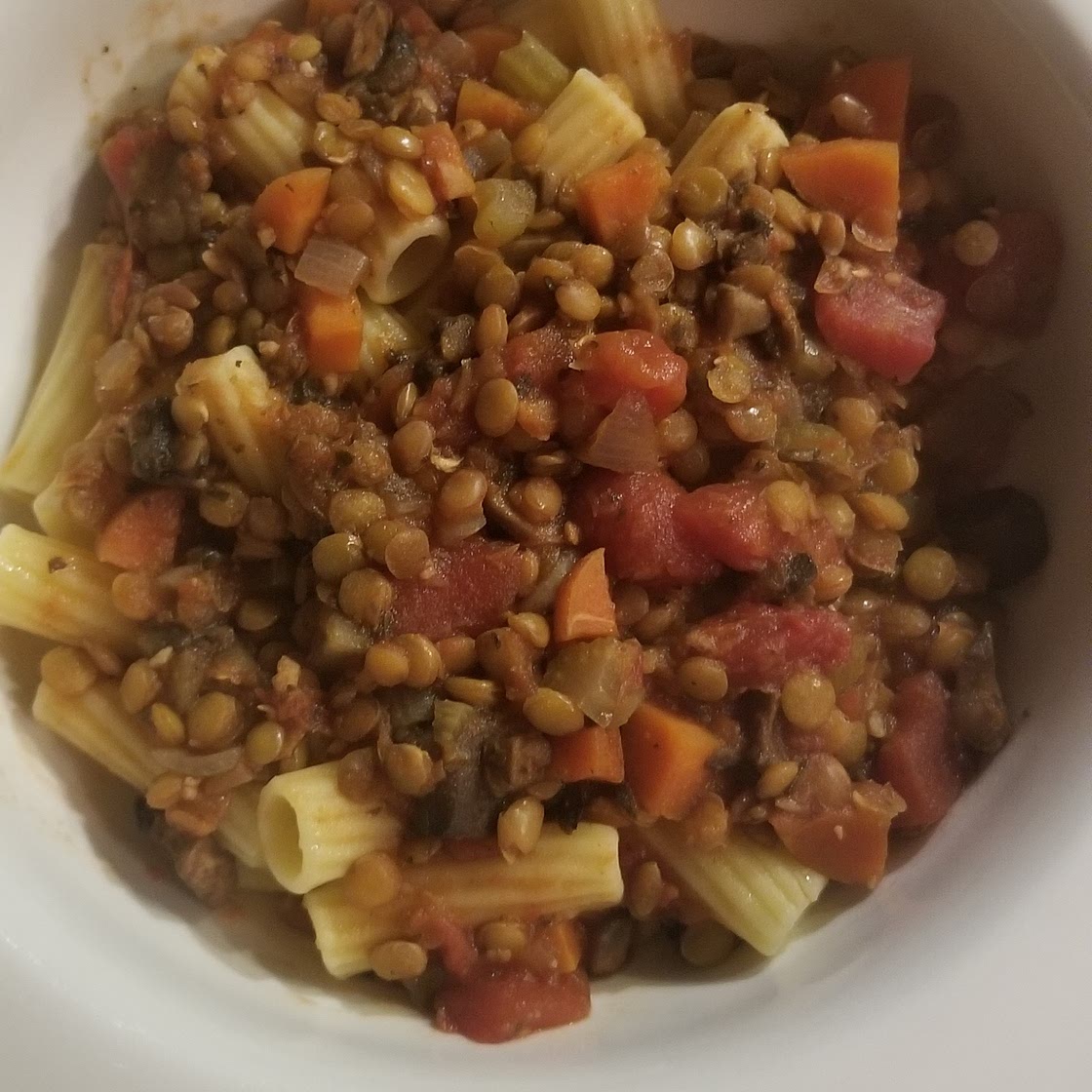 One-Pot Lentil Bolognese Recipe by Tasty