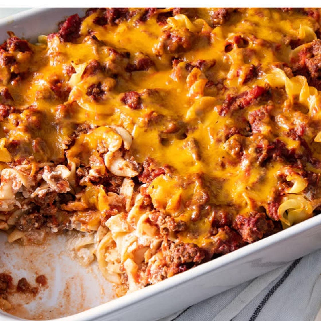 Grandma’s Ground Beef Casserole 