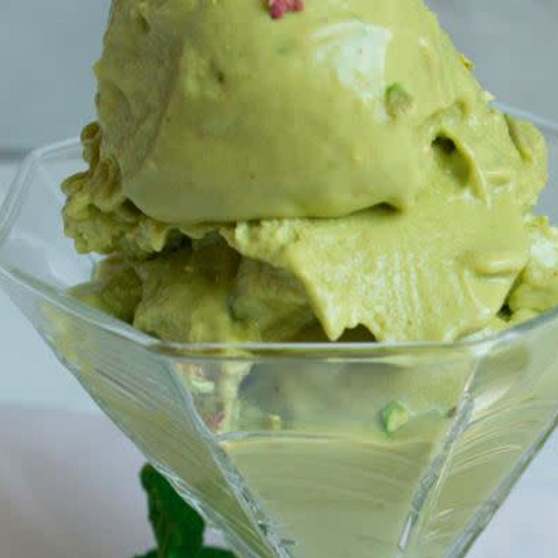 Pistachio Avocado Gelato