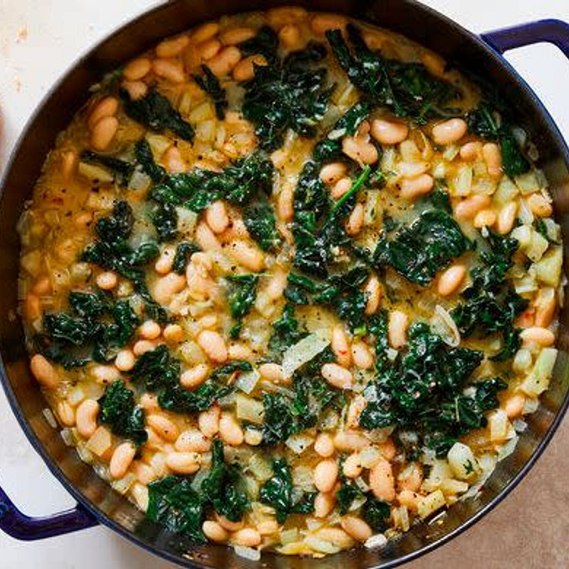 Cannellini Beans and Greens