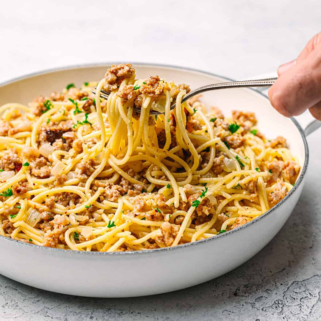 Bratwurst Pasta