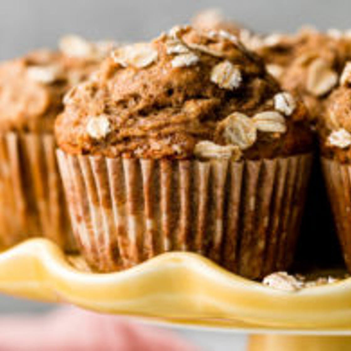 Whole Wheat Banana Walnut Muffins