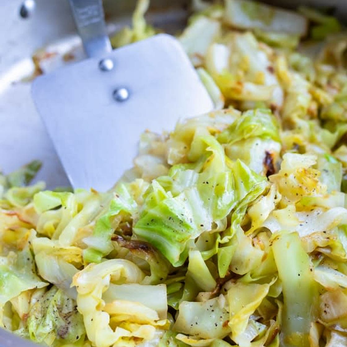 Easy sauteed cabbage
