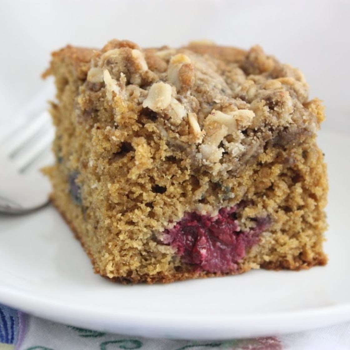 Blackberry Yogurt Coffee Cake | Fake Food Free