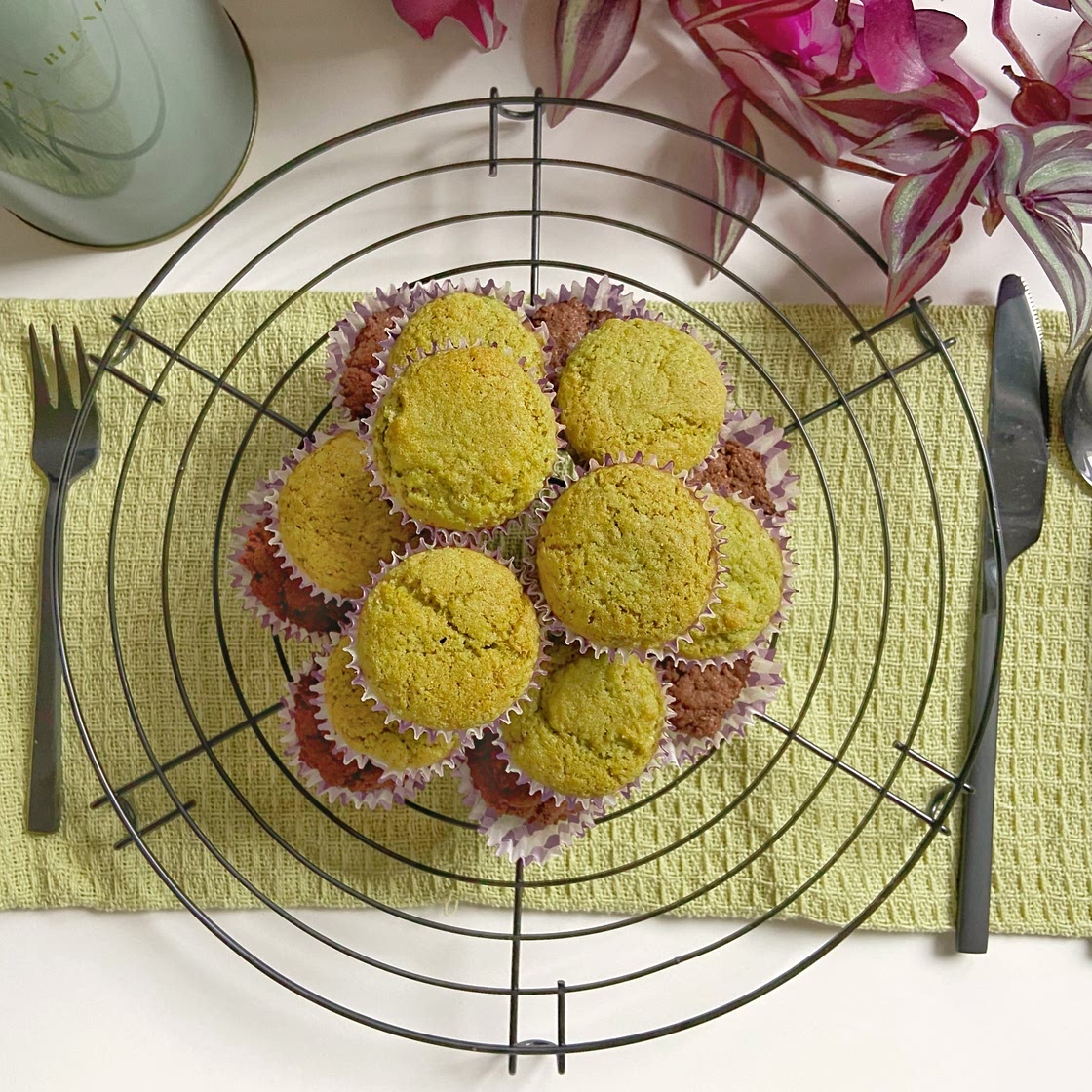 Muffin au matcha 🍵🧁