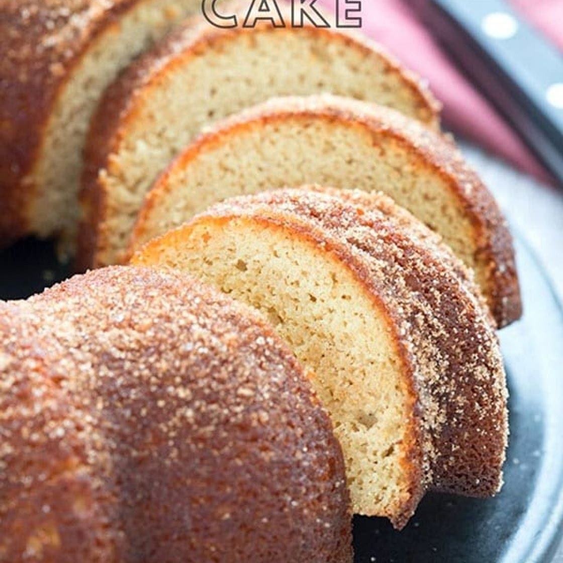 Keto Apple Cider Donut Cake