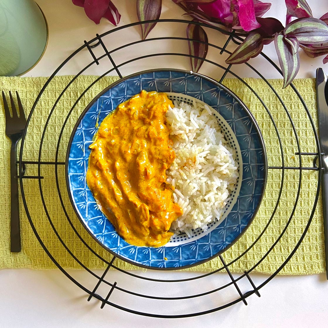 Curry de poulet piquant 🍗🍚🌶