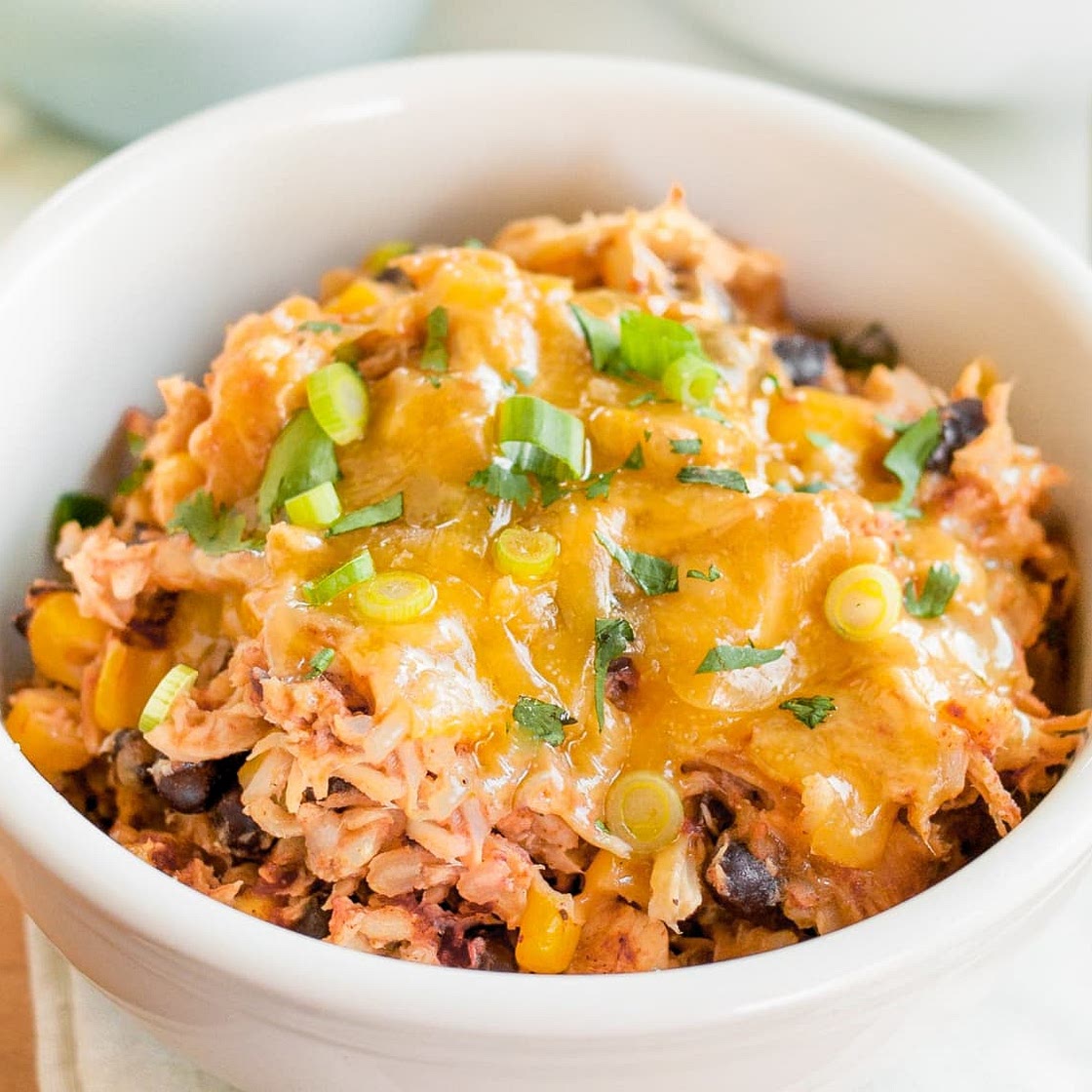 Slow-Cooker Chicken Burrito Bowls