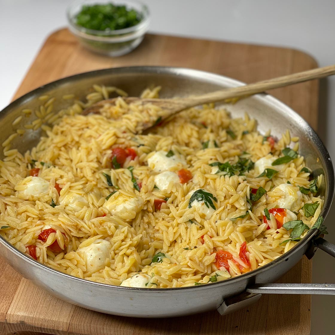 Caprese Orzo