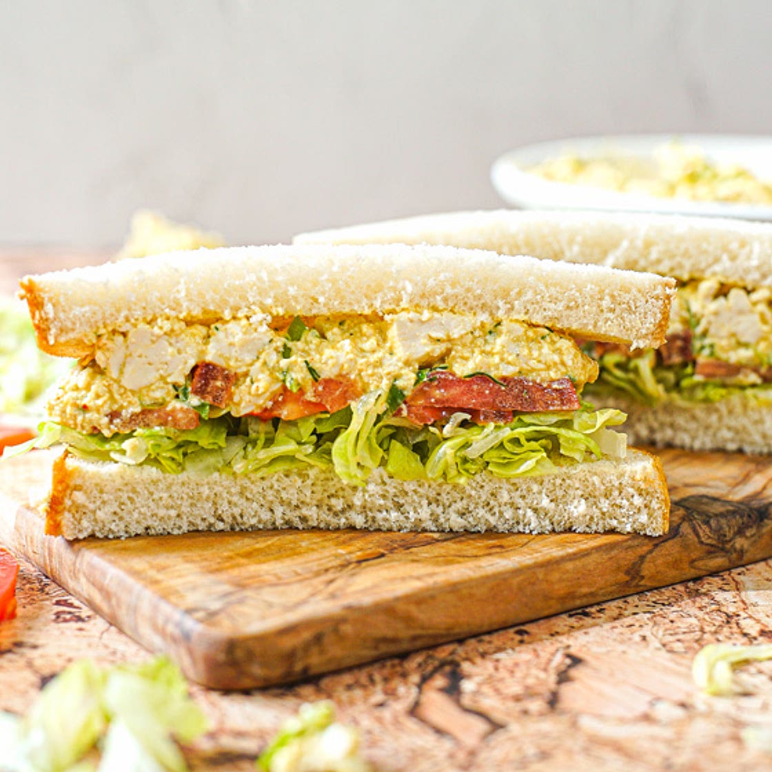 Vegan Egg Salad Sandwich