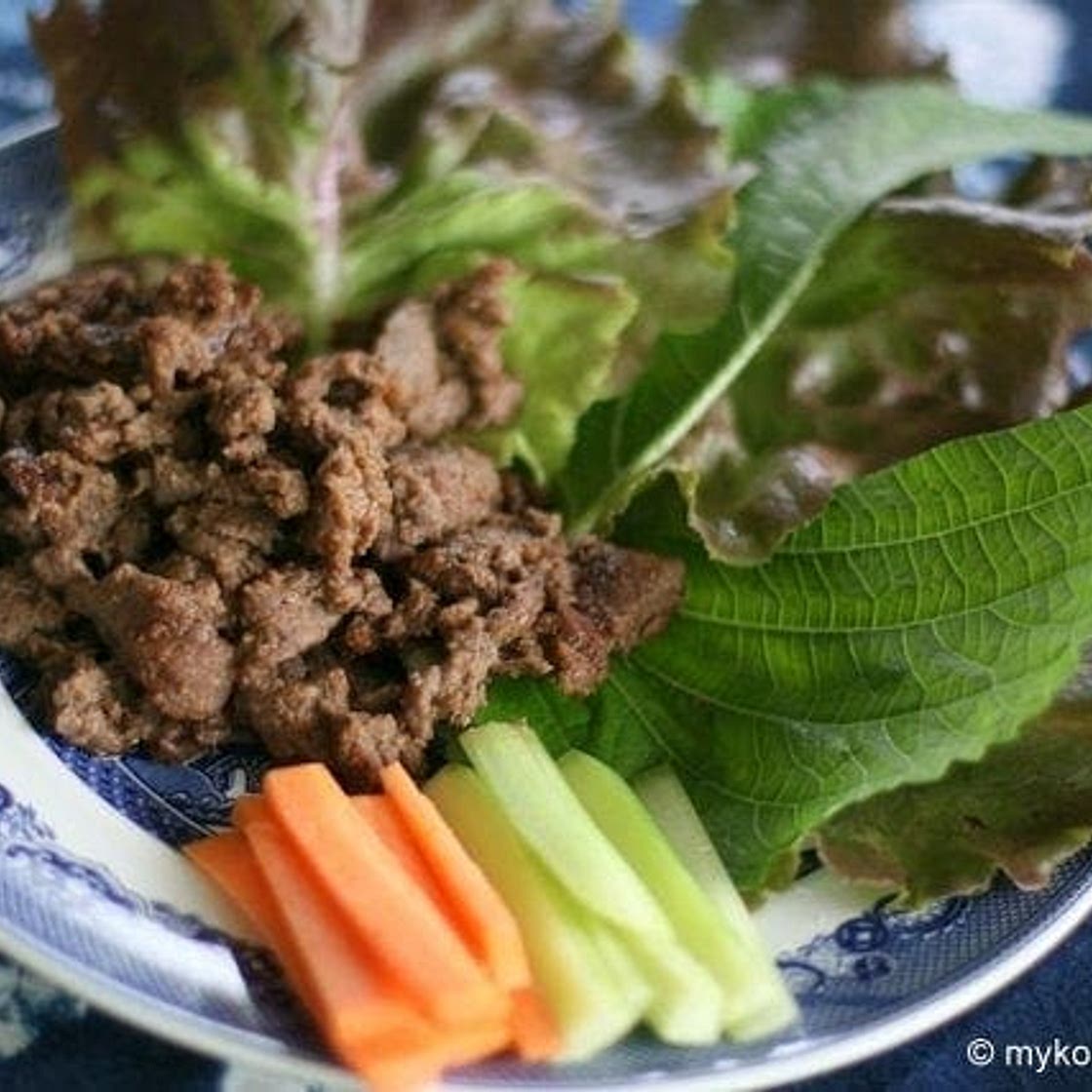 Korean Style Kangaroo Meat BBQ