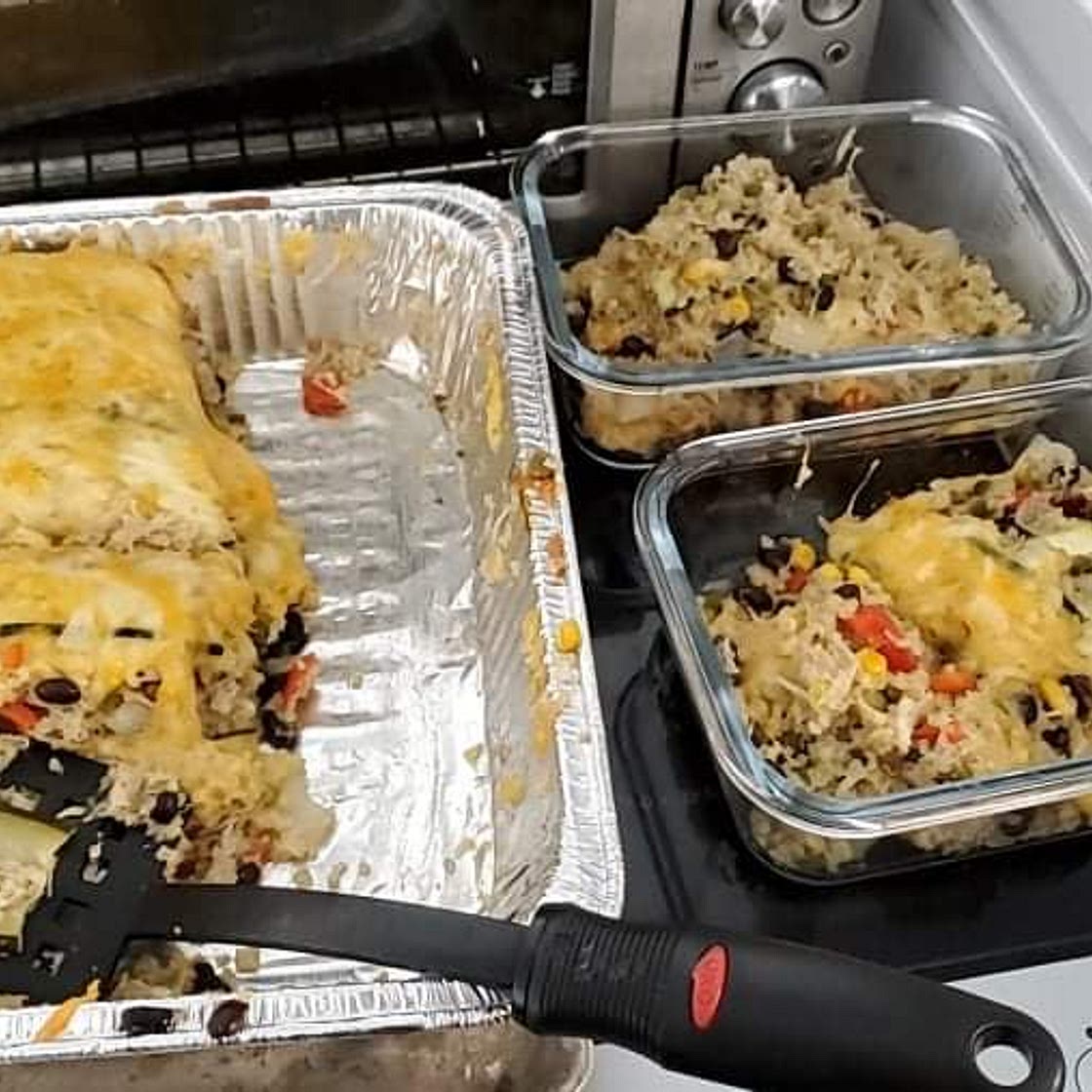 Zucchini Enchilada Casserole