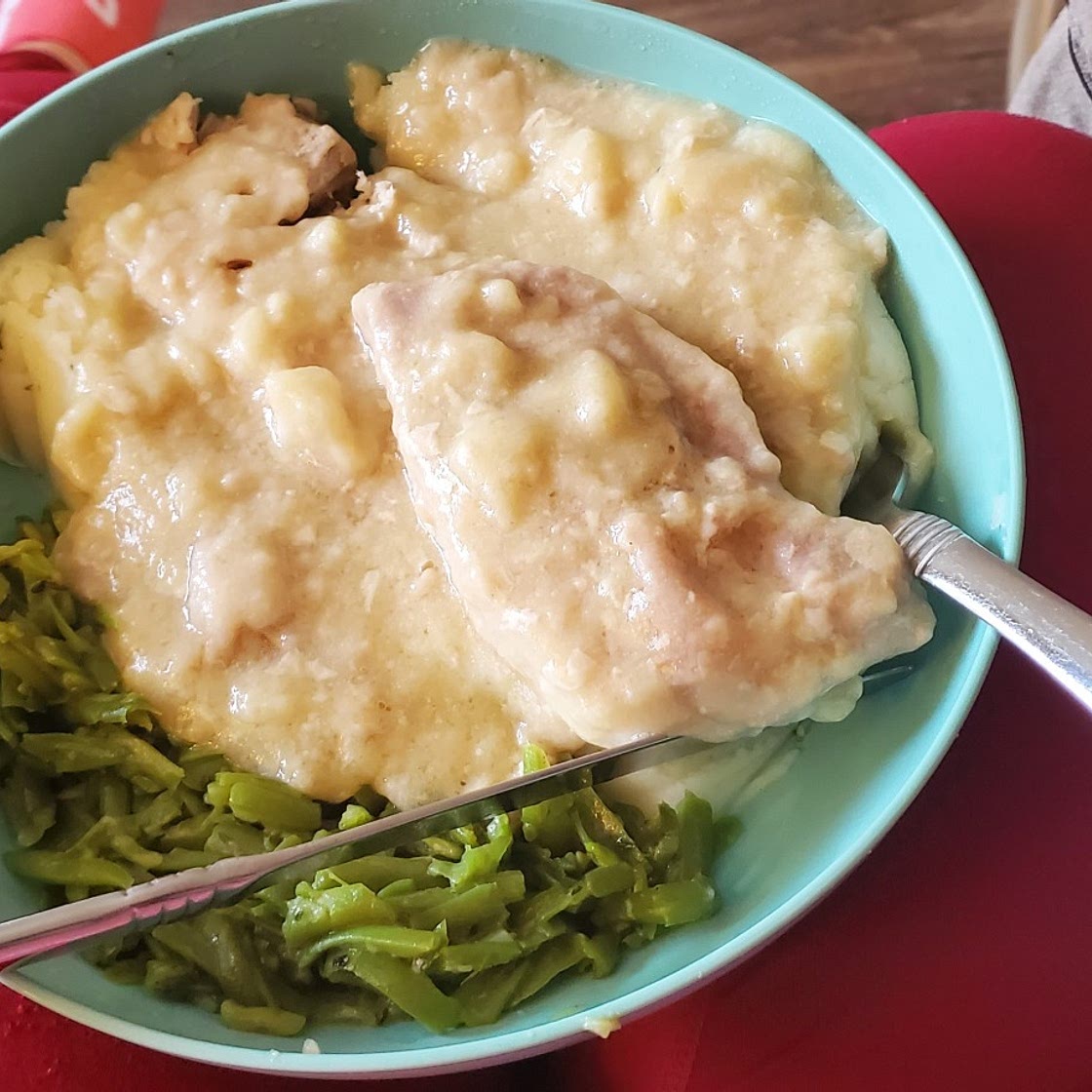 Homestyle Crock Pot Pork Chops