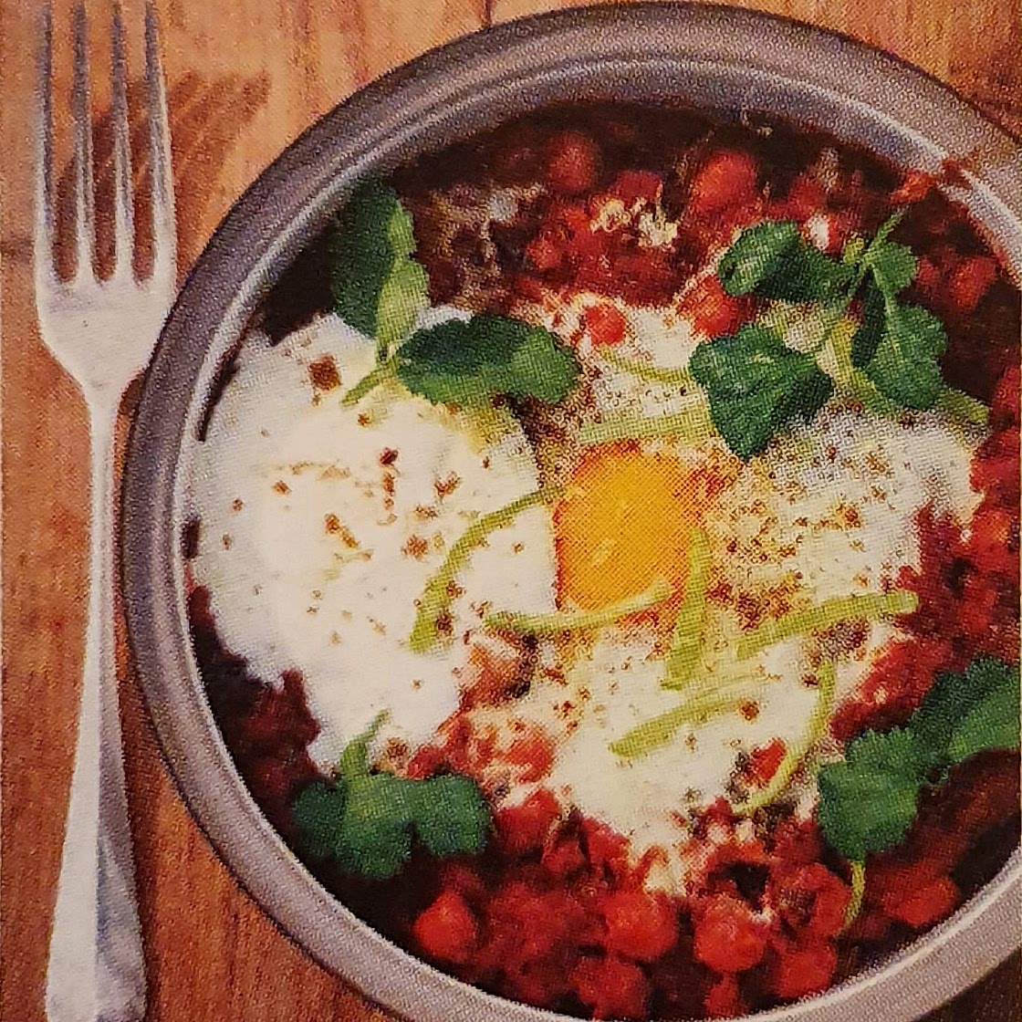 Shakshuka with chickpeas