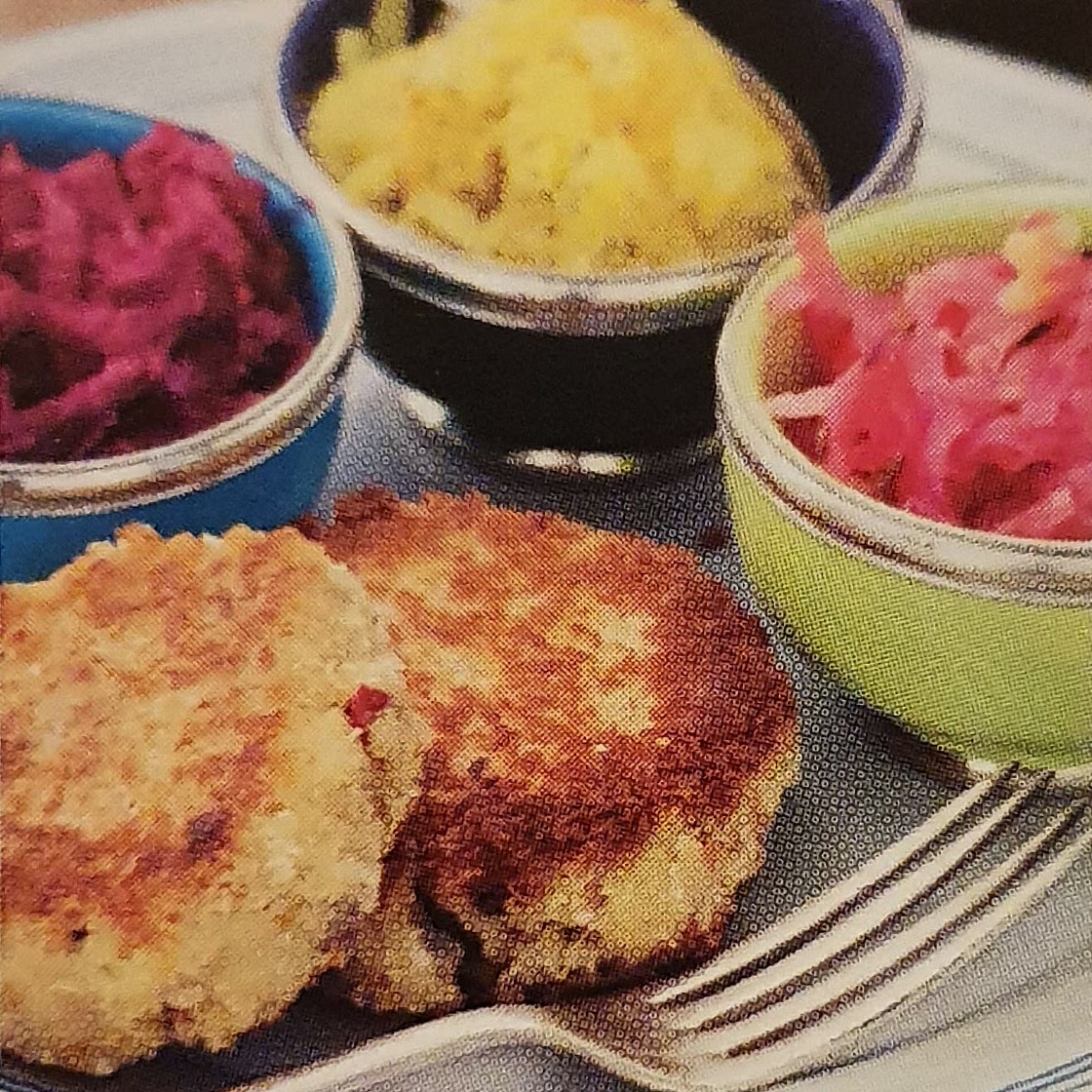 Smoked mackerel and parsnip fishcakes