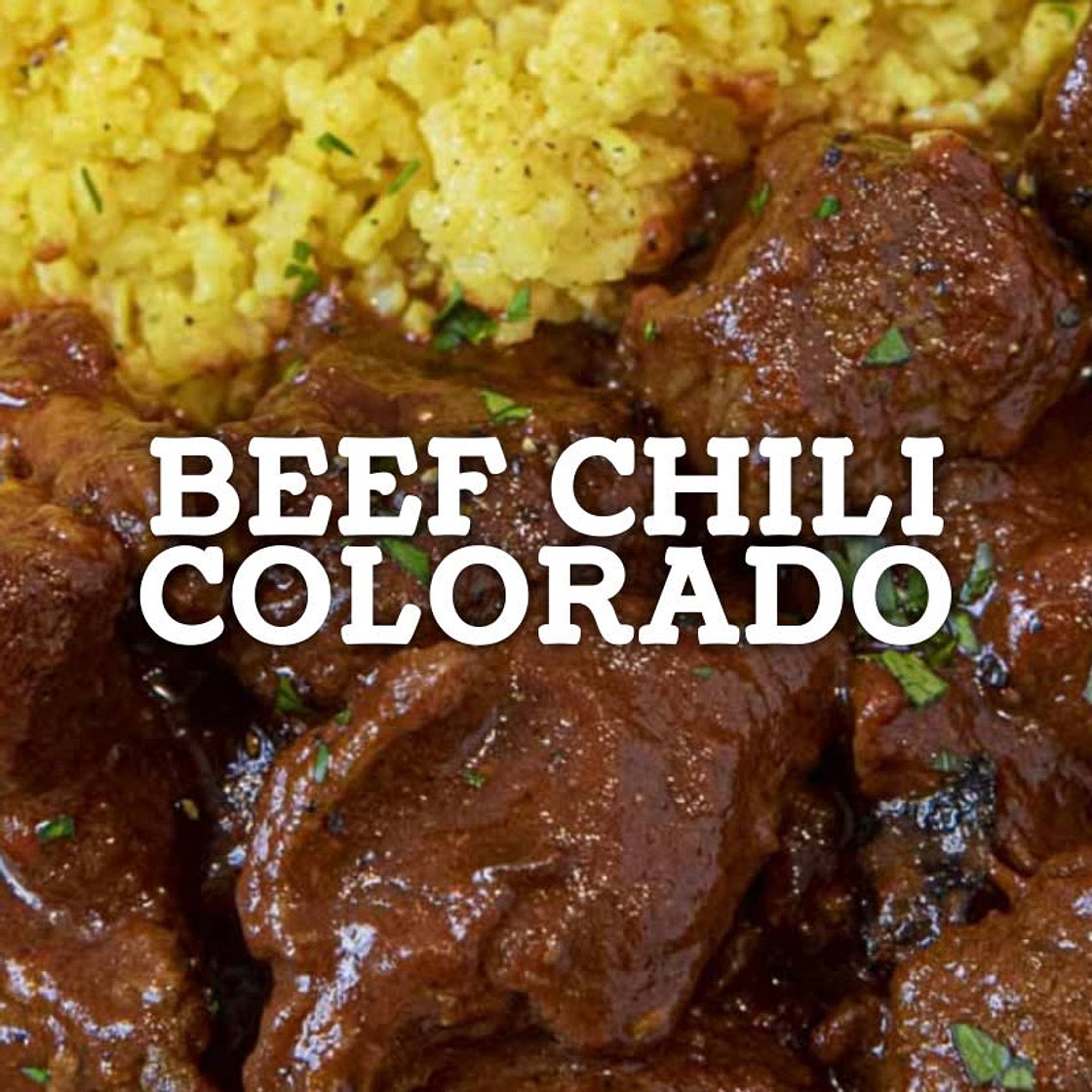 Beef Chili Colorado Cookout