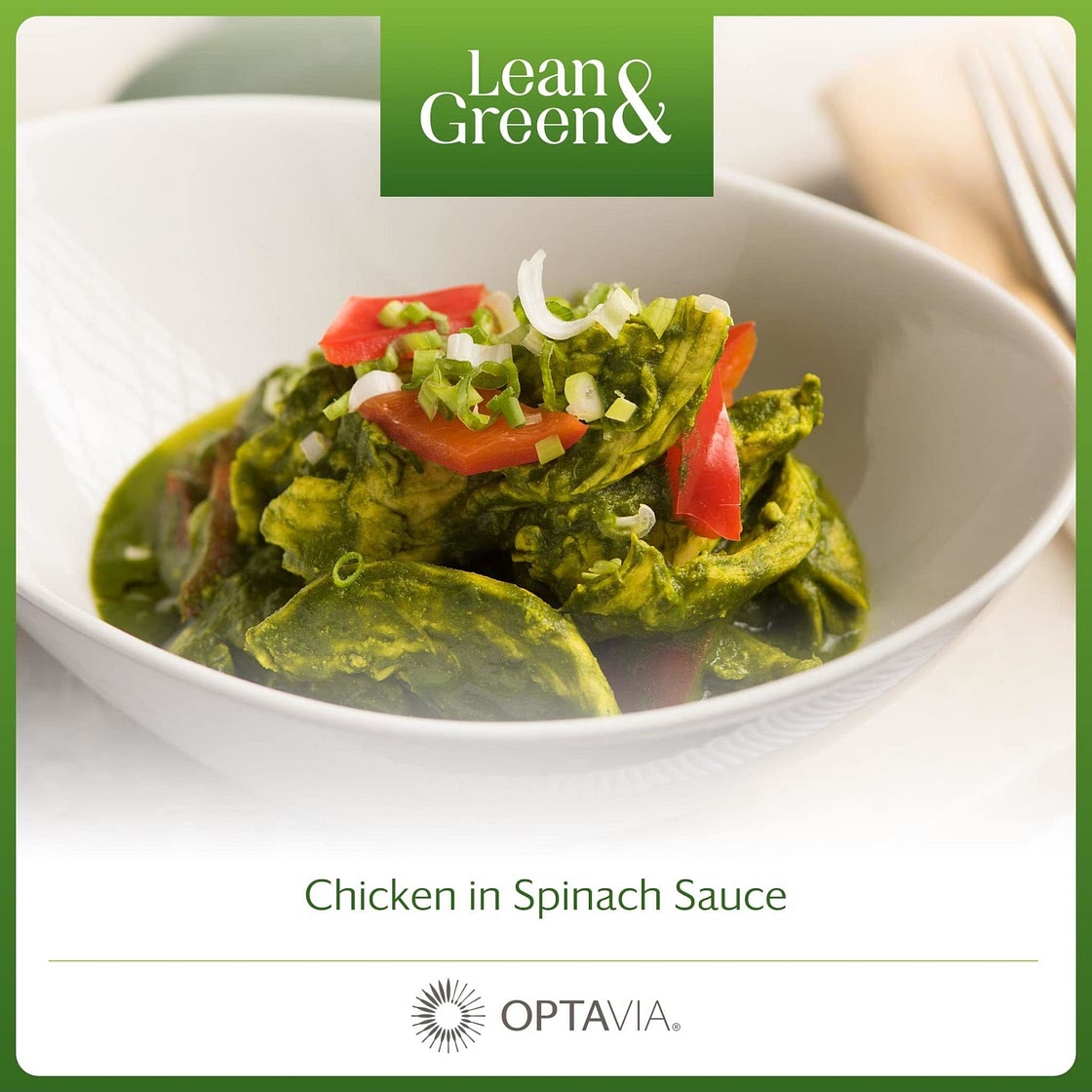 Chicken in Spinach Sauce