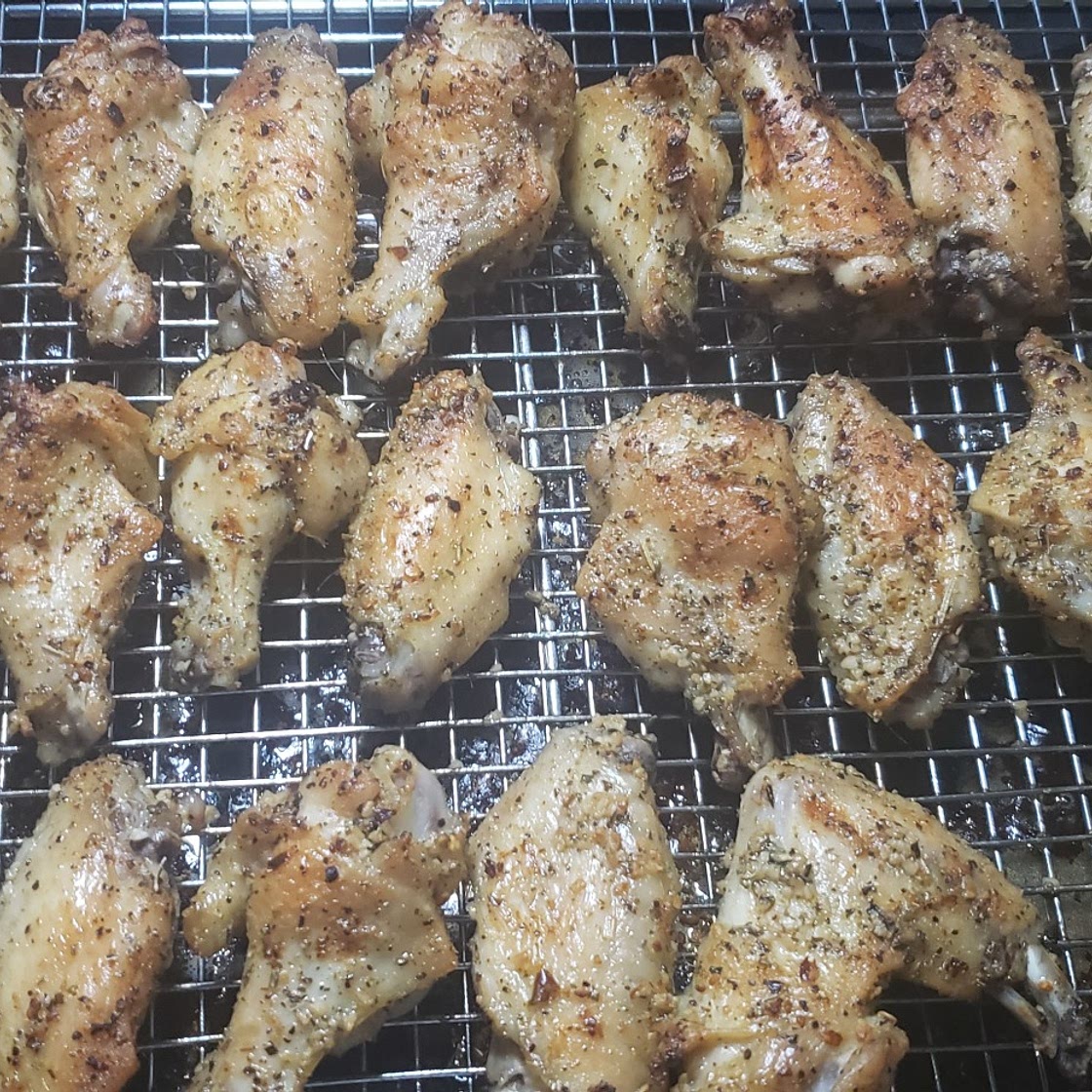 Crispy Baked Chicken Wings