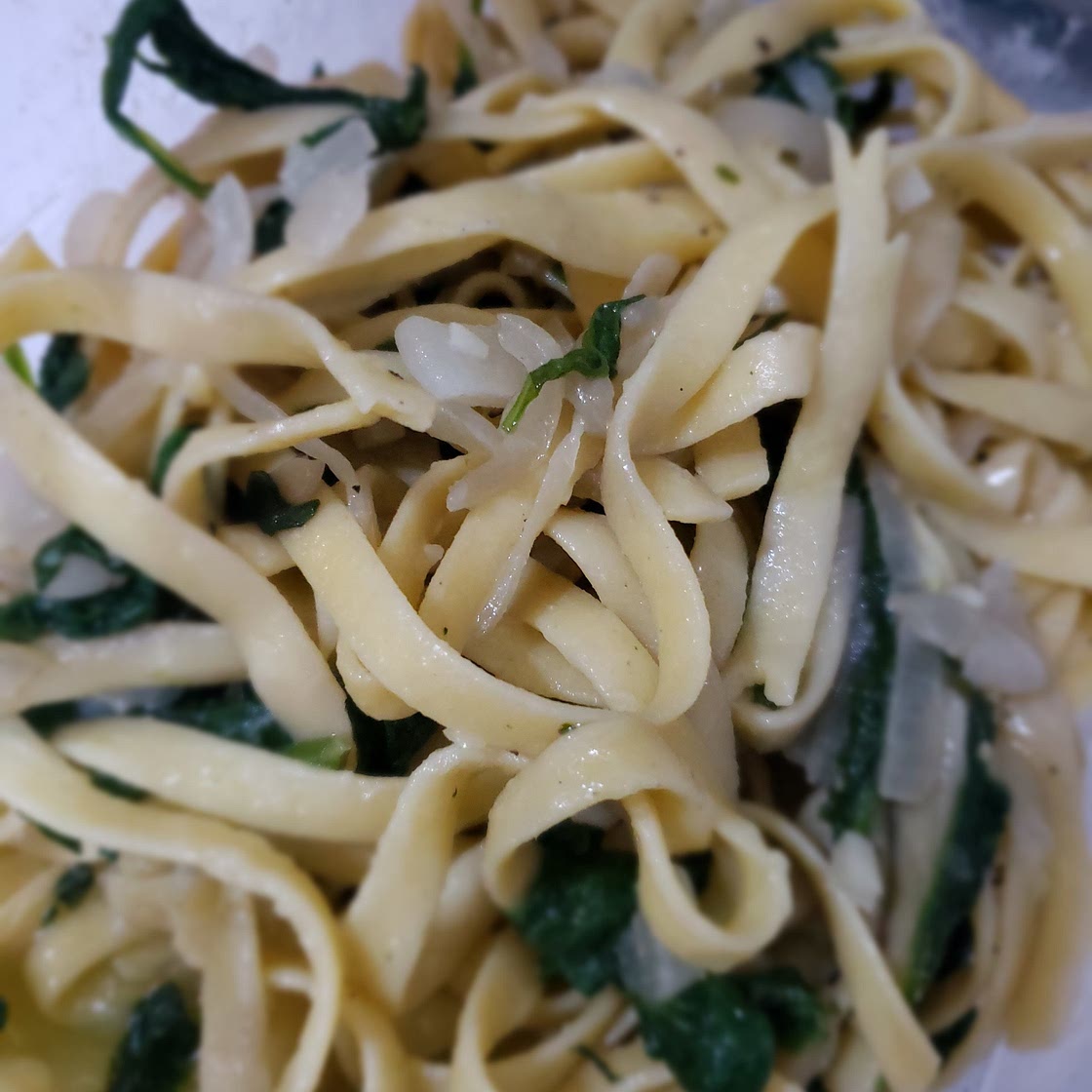 Spinach Fettechini
