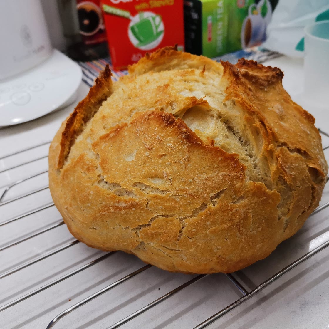 Rustic Italian Crusty Bread Recipe