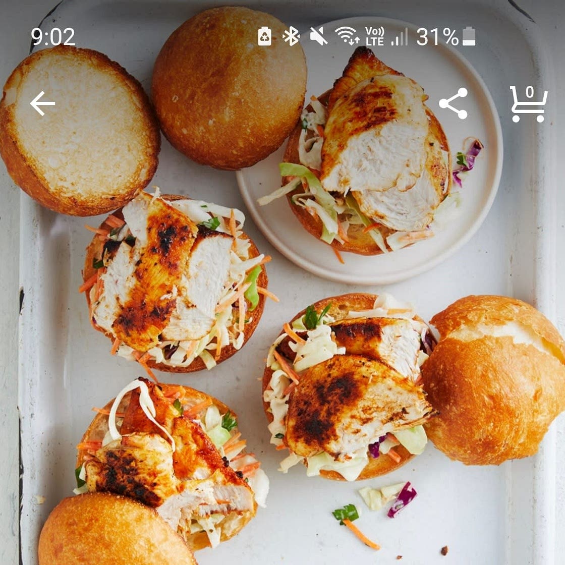 15 Minute Mexican Chicken Burgers