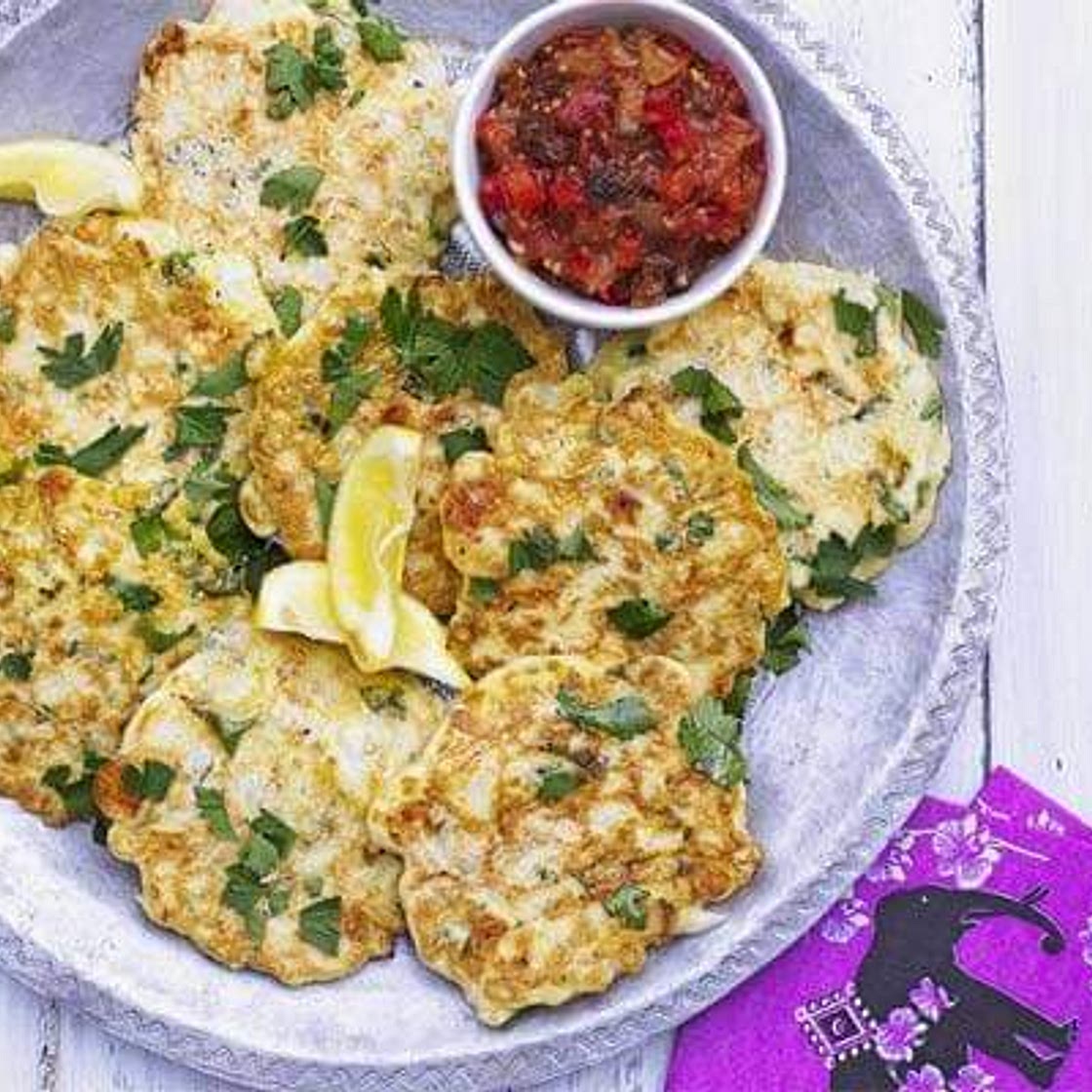 cauliflower fritters