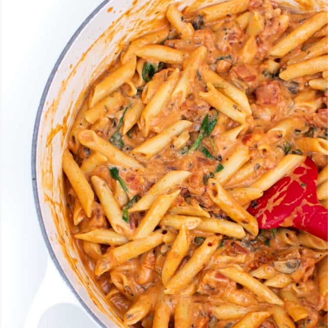 Chicken Penne Picante Rose