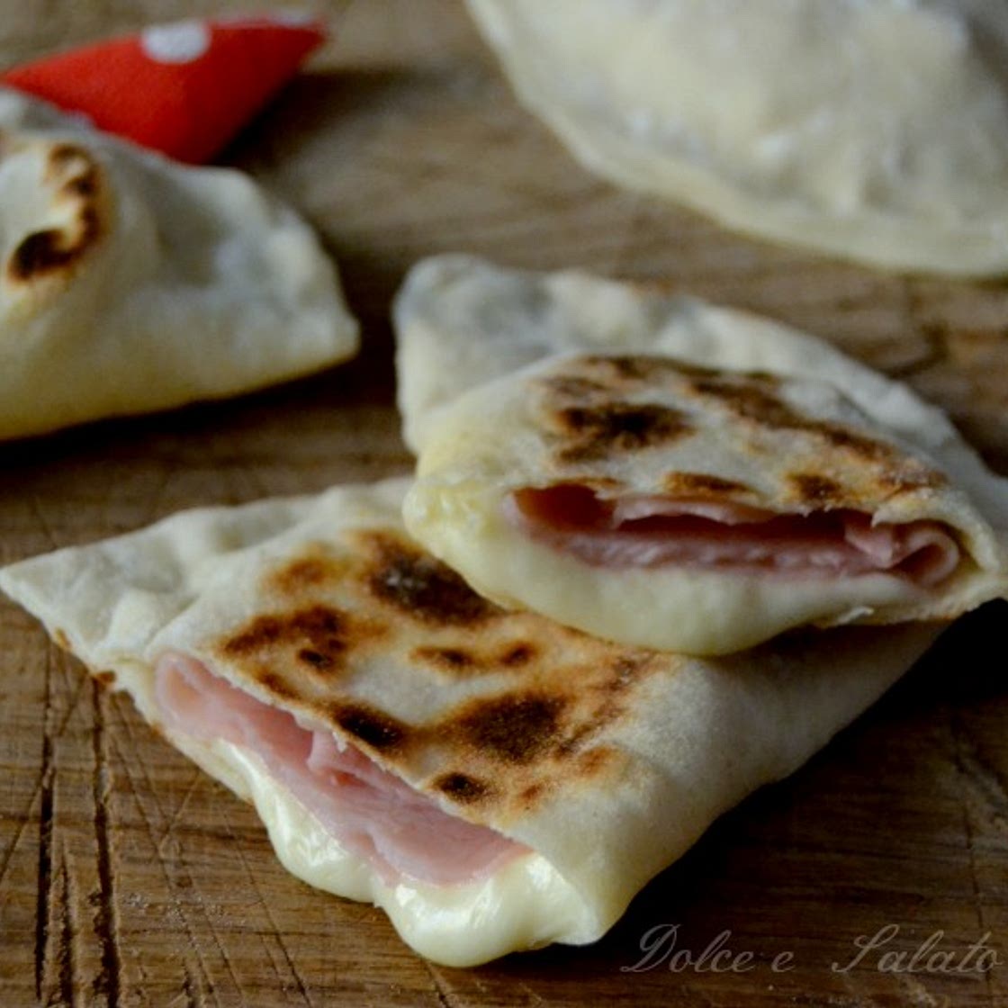 Calzoni al prosciutto in padella| Dolce e Salato di Miky