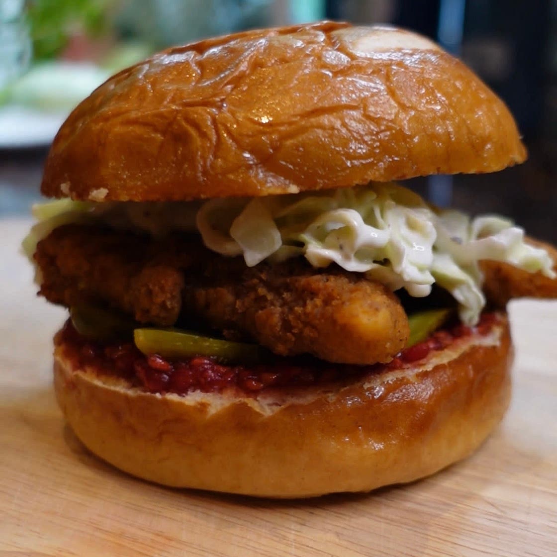 Southern Fried Chicken Burger