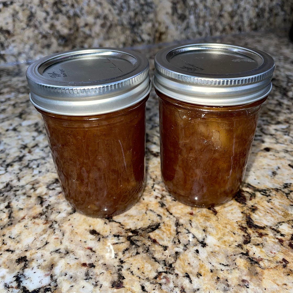 Pear and apple jelly