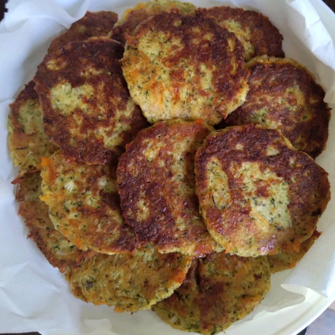 Zucchini-Parmesan Cheese Fritters