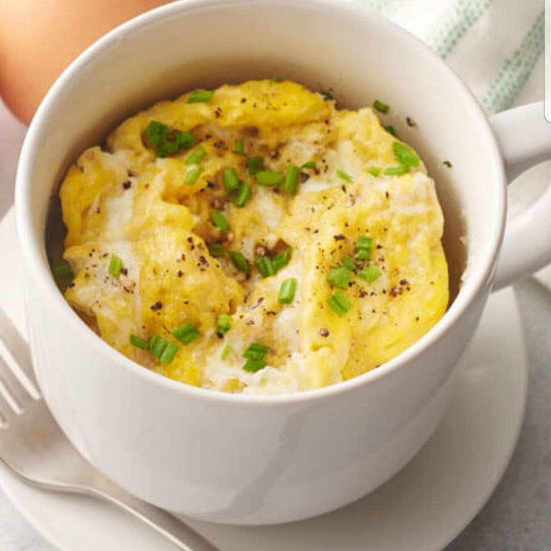 Omelette in a mug