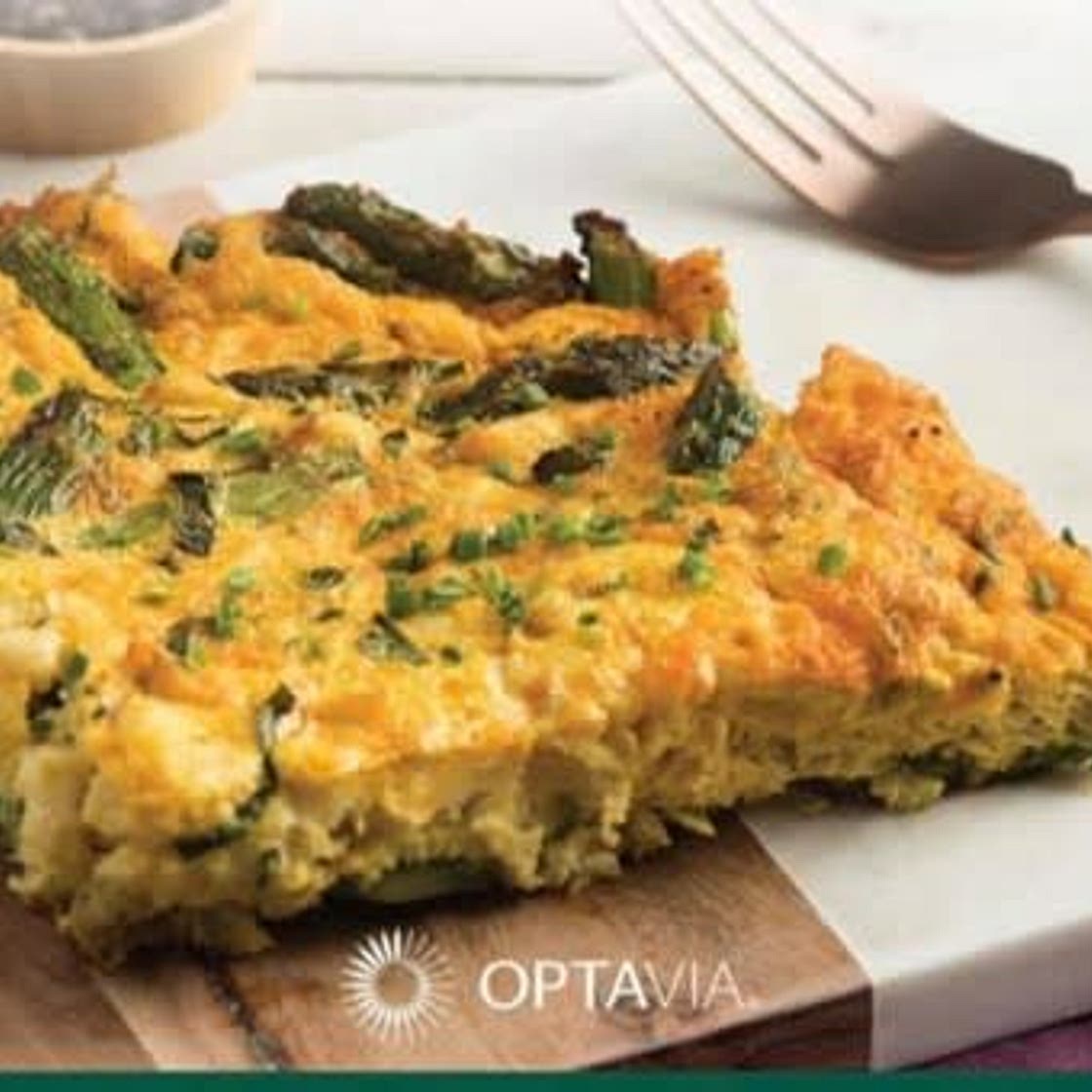Asparagus & Crabmeat Frittata