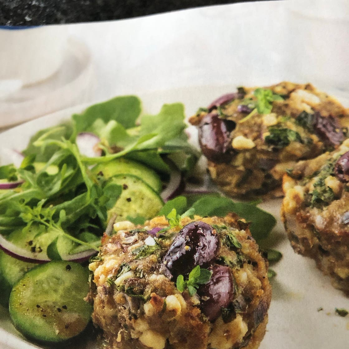 Mini pain de viande grecque