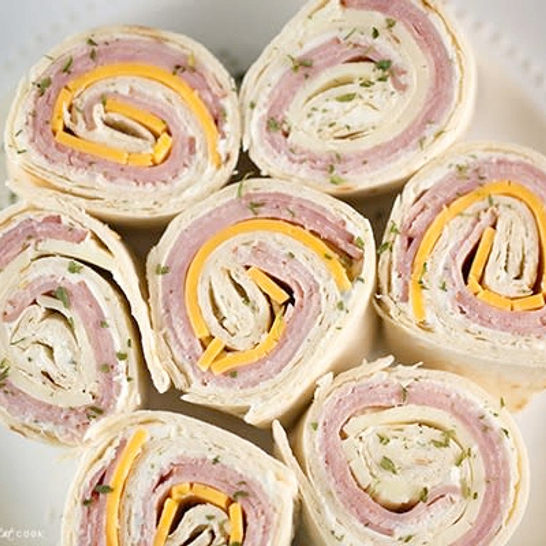 • Ham and Cheese Pinwheels •