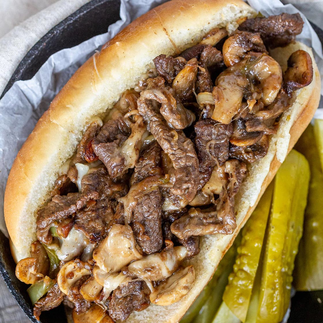 Philly Cheesesteak Sandwiches