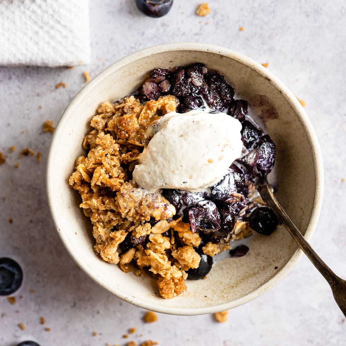 Blueberry Crumble