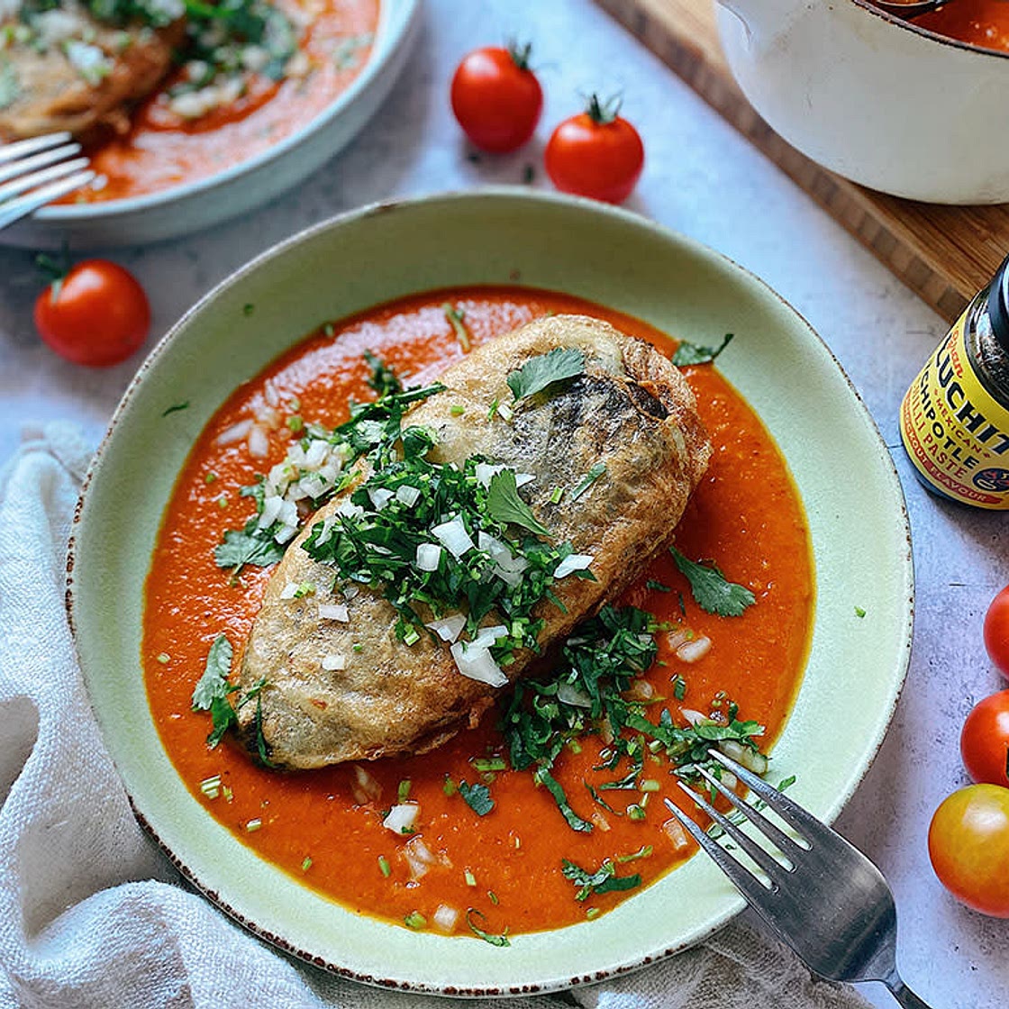 Stuffed Poblano Peppers