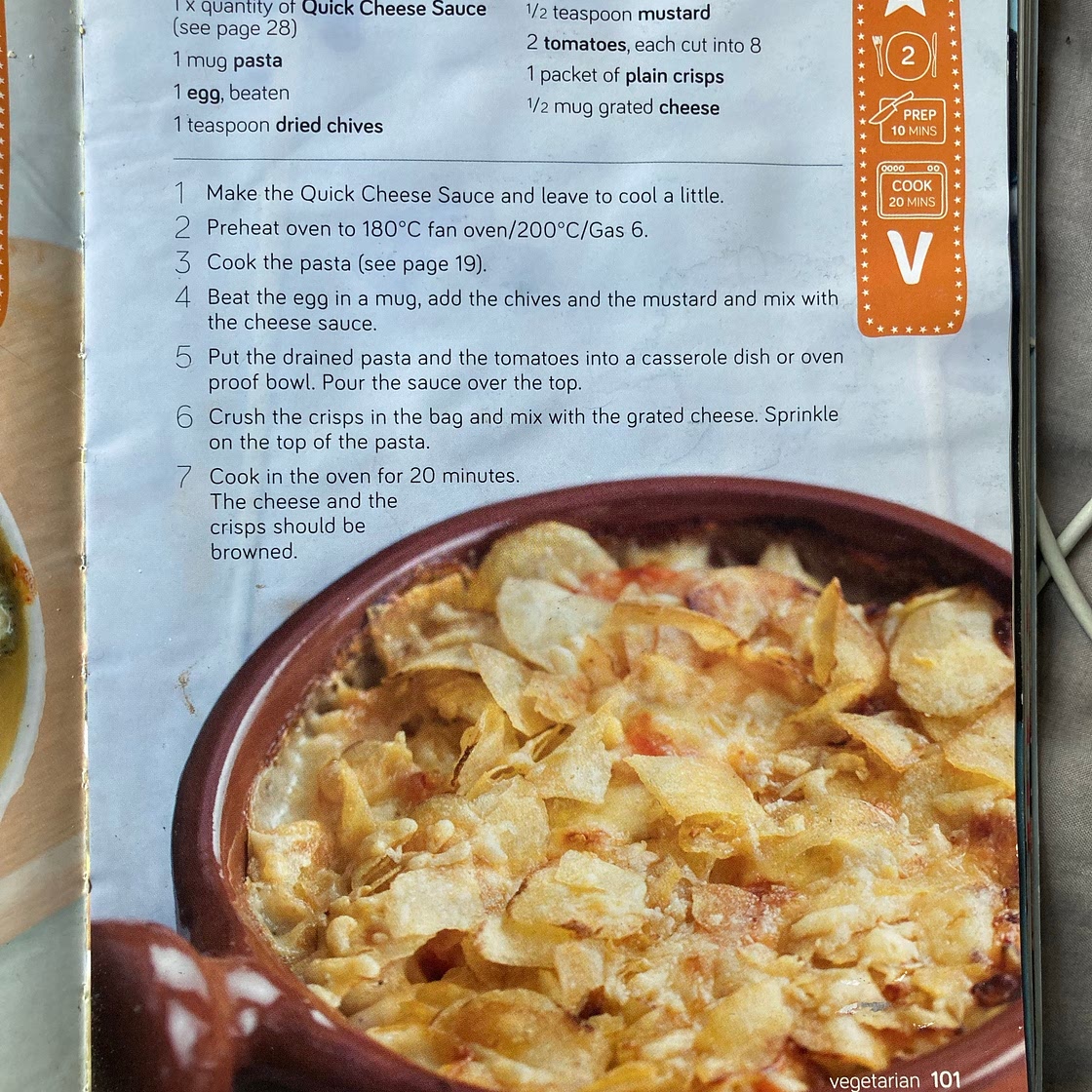 Pasta and Cheese Bake