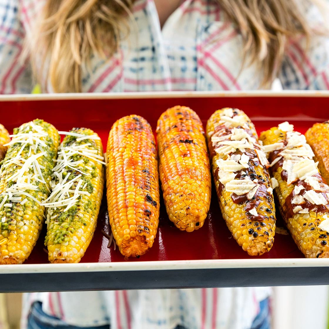 Honey Lime Grilled Corn