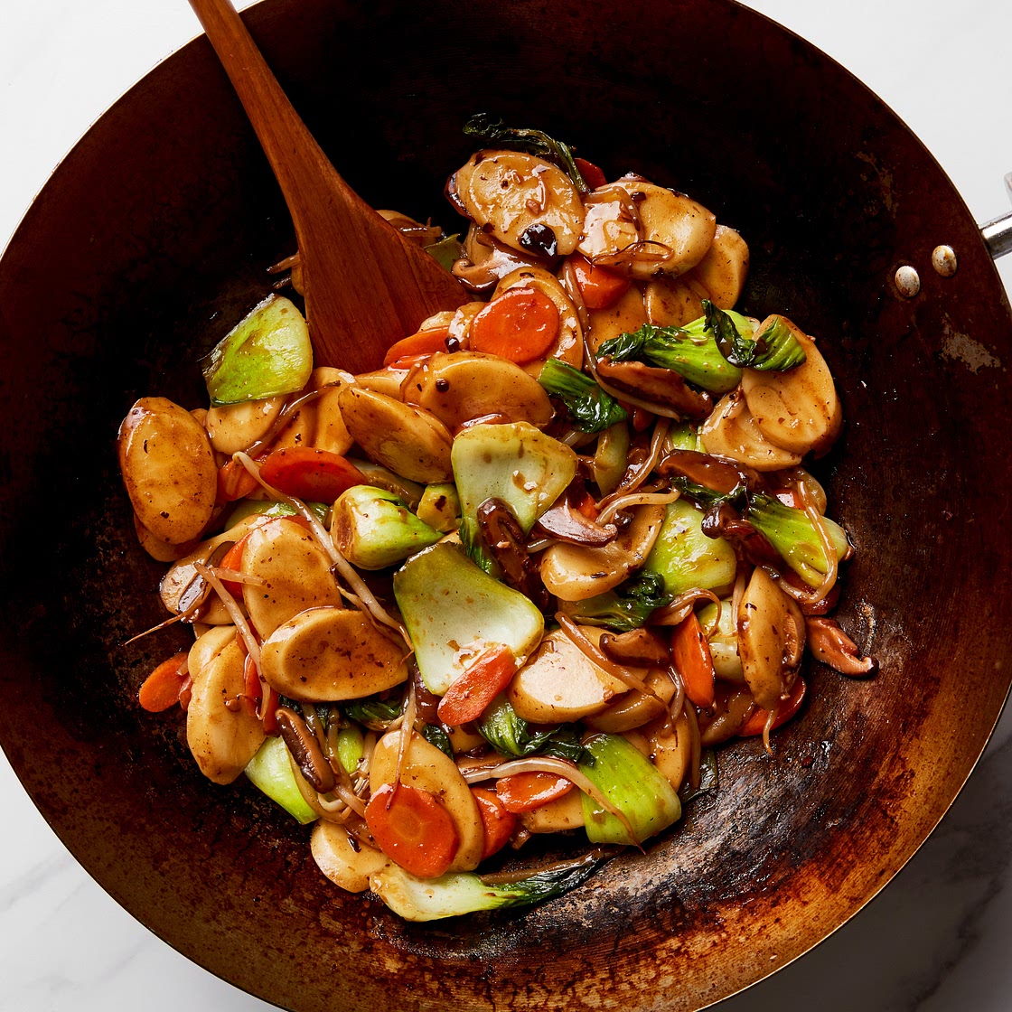 Rice Cake with Mixed Vegetables